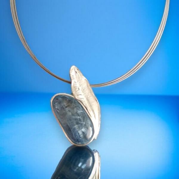 Halsschmuck Kyanit in 925 Silber