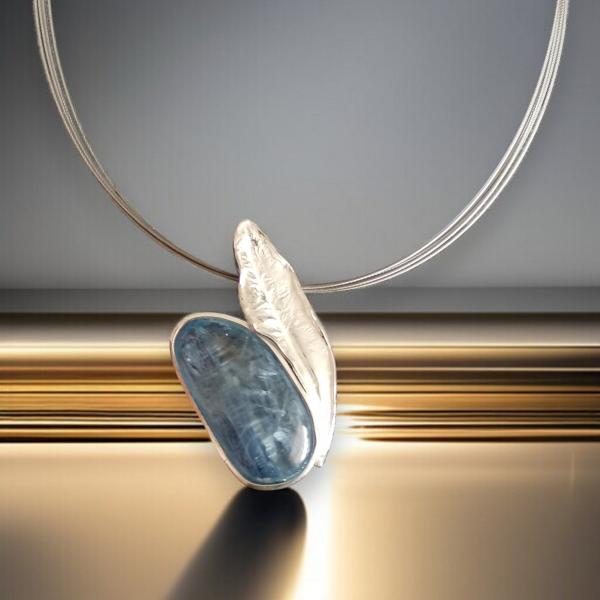 Halsschmuck Kyanit in 925 Silber