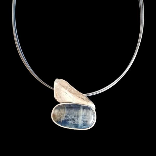 Halsschmuck Kyanit in 925 Silber