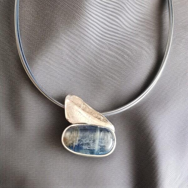 Halsschmuck Kyanit in 925 Silber