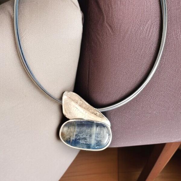 Halsschmuck Kyanit in 925 Silber