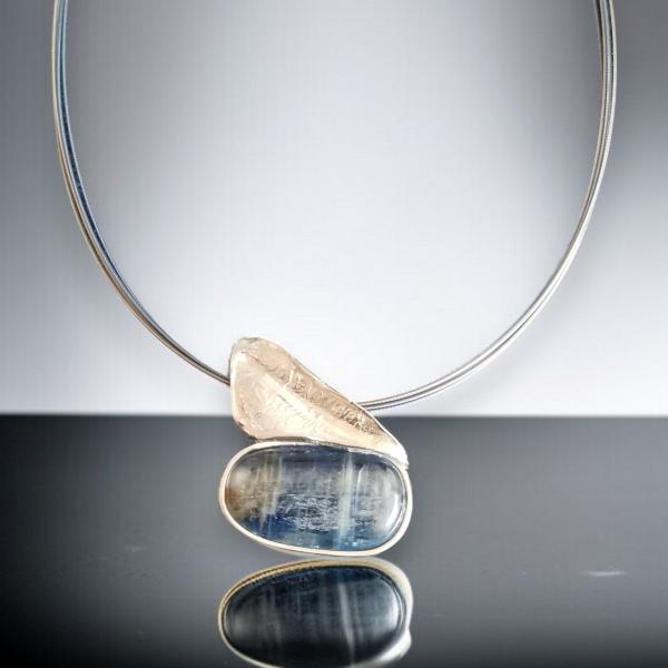 Halsschmuck Kyanit in 925 Silber