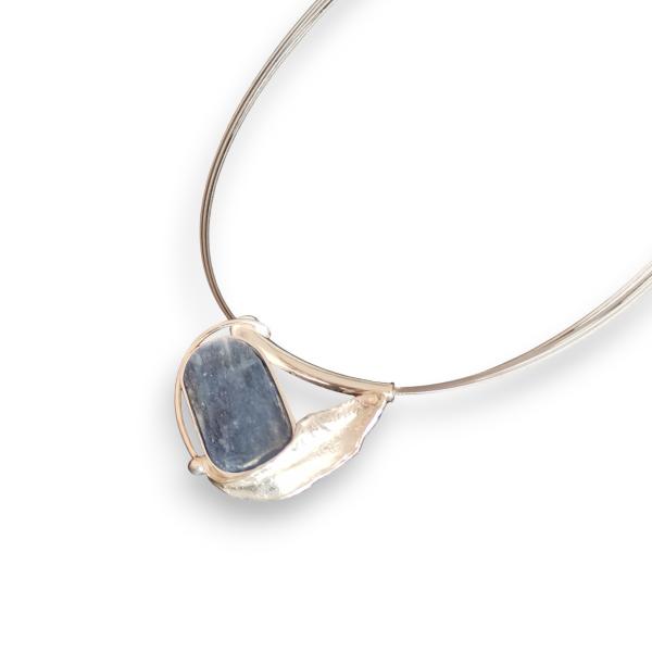 Halsschmuck Kyanit in 925 Silber