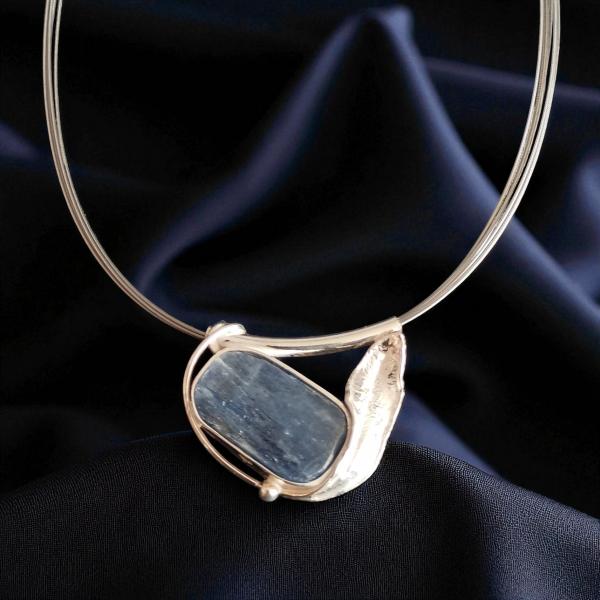 Halsschmuck Kyanit in 925 Silber