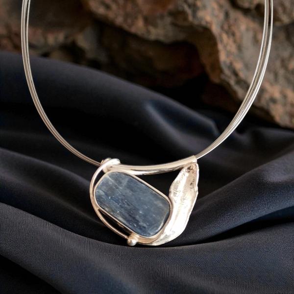Halsschmuck Kyanit in 925 Silber