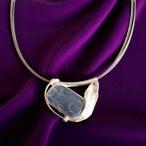 Halsschmuck Kyanit in 925 Silber