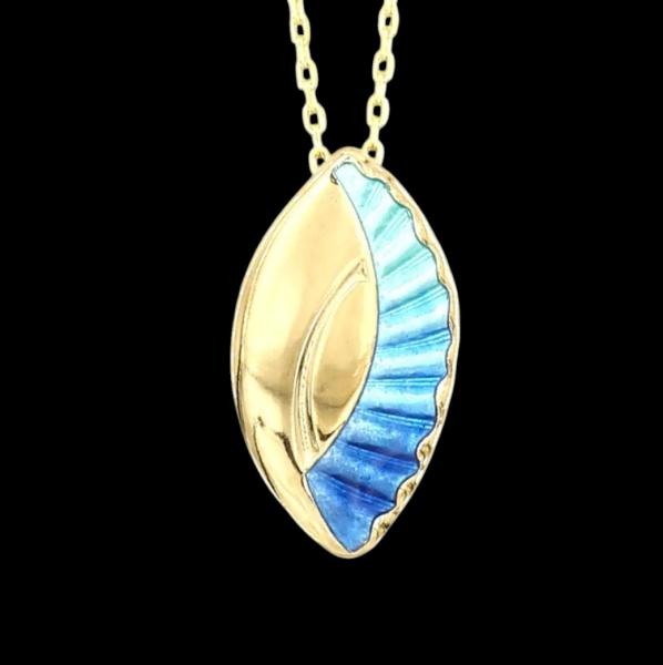 AH Shines of Color blau 18.01 - vergoldet -