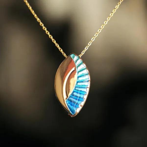 AH Shines of Color blau 18.01 - vergoldet -