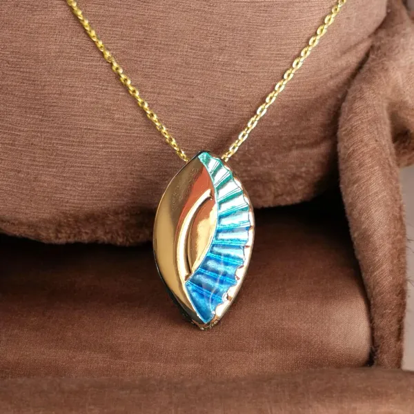 AH Shines of Color blau 18.01 - vergoldet -