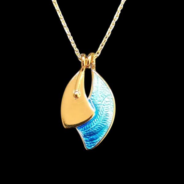 AH Shines of Color blau 20.01 - vergoldet -