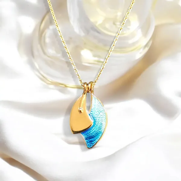 AH Shines of Color blau 20.01 - vergoldet -