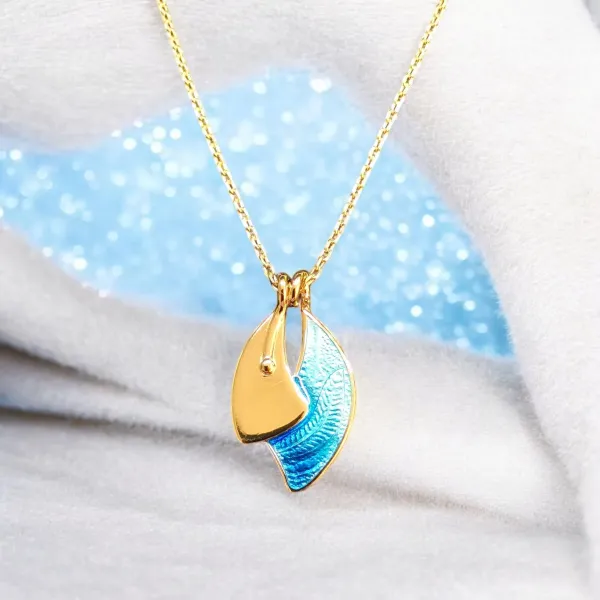 AH Shines of Color blau 20.01 - vergoldet -