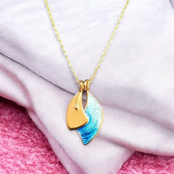 AH Shines of Color blau 20.01 - vergoldet -