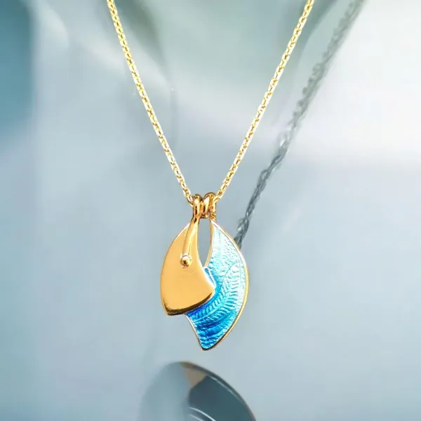 AH Shines of Color blau 20.01 - vergoldet -