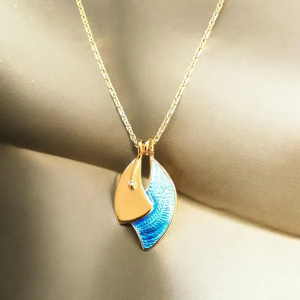 AH Shines of Color blau 20.01 - vergoldet -