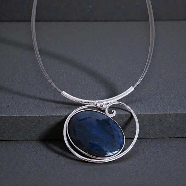 Halsschmuck Labradorit in 925 Silber