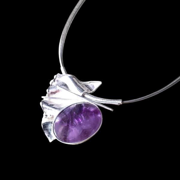 Halsschmuck Amethyst in 925 Silber