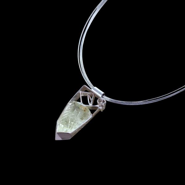 Halsschmuck Beryll in 925 Silber