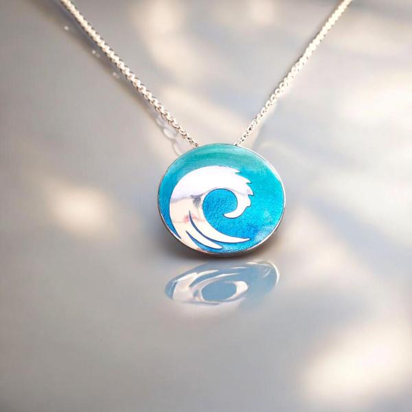 AH Shines of Color "Welle" blau