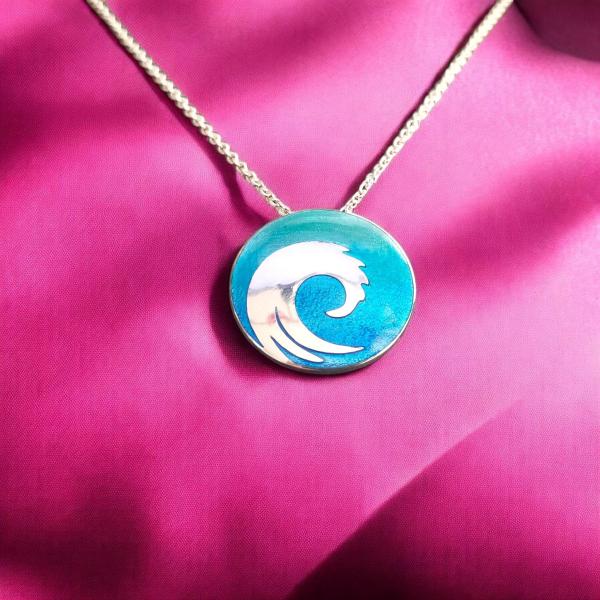 AH Shines of Color "Welle" blau