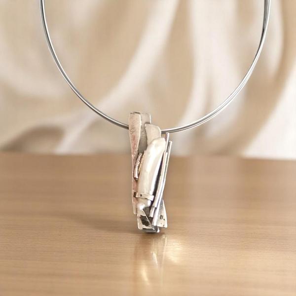 Halsschmuck mit Süsswasserperle