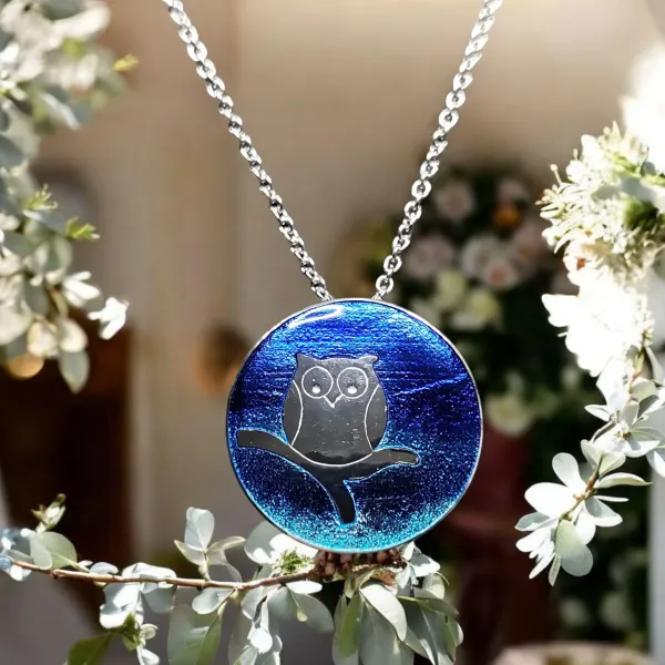 AH Shines of Color "Eule" blau