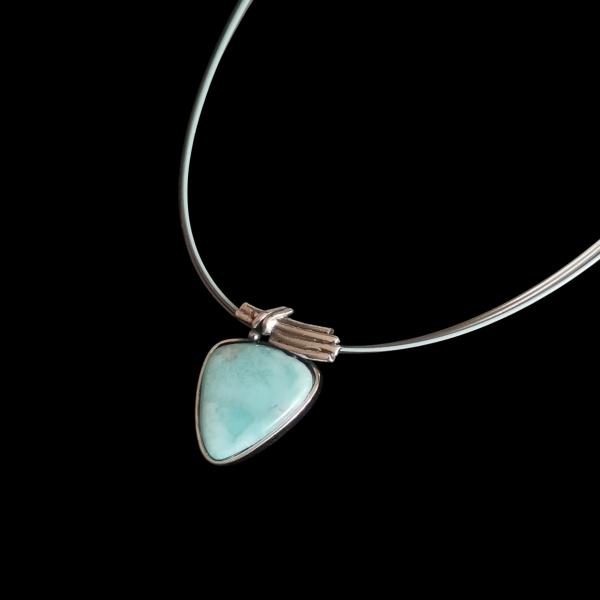 Halsschmuck Larimar in 925 Silber