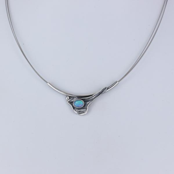 Collier mit Opal