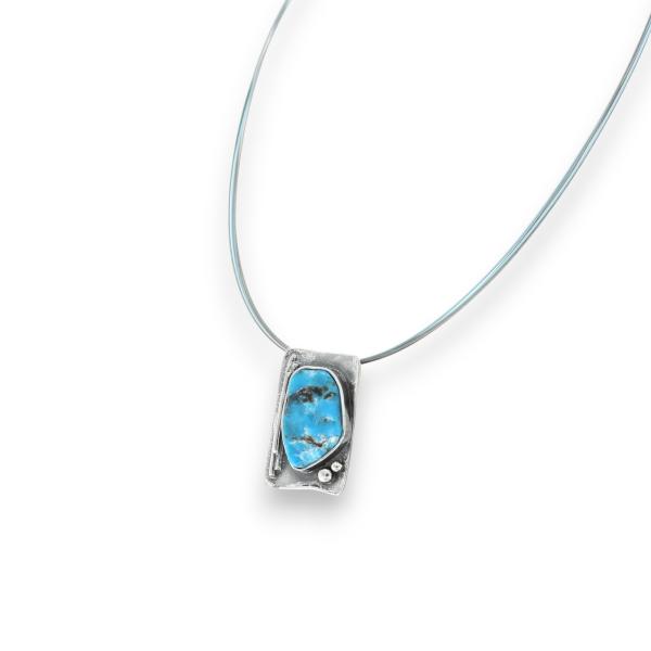 Halsschmuck mit Türkis in 925 Silber